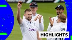 Highlights: Atkinson stars as England dominate Lord's Test