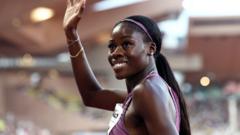 Adeleke wins first Diamond League event in Monaco