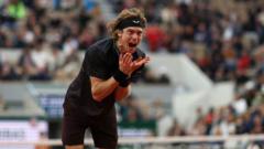 ‘I don’t remember behaving worse’ – Rublev throws racquet in surprise loss