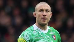 Leicester Tigers’ Brown suspended for swearing