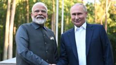 Modi's balancing act as he meets Putin in Moscow