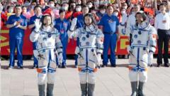우주비행사 3인이 수행한 '톈궁' 우주정거장 관련 임무는 "완전한 성공"이었다는 게 중국 당국의 설명이다