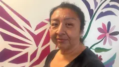 Noemi Ciau, wife of Jesús Cruz