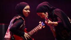 Voice of Baceprot, band Indonesia pertama yang tampil di Festival Glastonbury