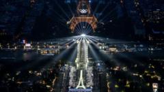 Las mejores imágenes de la ceremonia inaugural de los Juegos Olímpicos París 2024