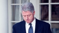 Bill Clinton in 1998