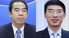 Thứ trưởng Bộ Ngoại giao Tô Anh Dũng (trái) và Trợ lý Phó Thủ tướng Thường trực Chính phủ Nguyễn Quang Linh