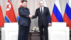 Perezida Kim Jong-un na Vladimir Putin baheruka guhura mu 2019
