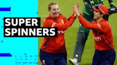 Spinners on top as England thrash Pakistan