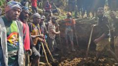 Sekitar 670 orang dikhawatirkan terkubur tanah longsor di Papua Nugini - 'Tak ada rumah yang tersisa'