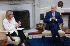 Meloni ve Biden