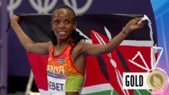 Kenya's Chebet sprints to 5,000m Olympic gold