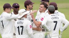 Surrey on top against Essex as bowlers shine