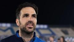 Fabregas becomes head coach at Serie A club Como