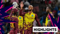 West Indies reignite semi-final hopes with nine-wicket win over USA