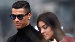 Cristiano Ronaldo ve sevgilisi Georgina Rodriguez