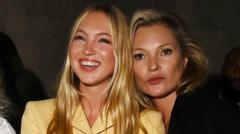 In pictures: Kate Moss among stars at Gucci show