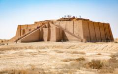 ziggurat, irak