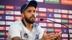 প্রাক-ম্যাচ সাংবাদিক সম্মেলনে শ্রীলঙ্কার ক্যাপ্টেন কুশল মেন্ডিস