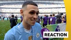 ‘One of the best days of my life’ – Foden on title win