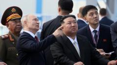 Putin praises Kim for 'firmly' supporting war in Ukraine ahead of N Korea visit