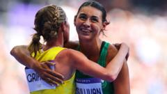 'It feels pretty good to join my mother as an Olympian'
