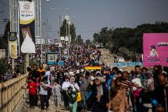 النازحون إلى شمال القطاع بسبب حرب غزة