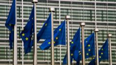 Bandera de la unión europea