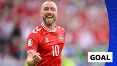 ‘What a story!’ – Eriksen opens scoring for Denmark