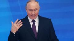 Putin amenaza con usar armas nucleares contra Occidente si la OTAN envía tropas a Ucrania como sugirió Macron