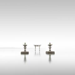 Gates to a Shinto shrine