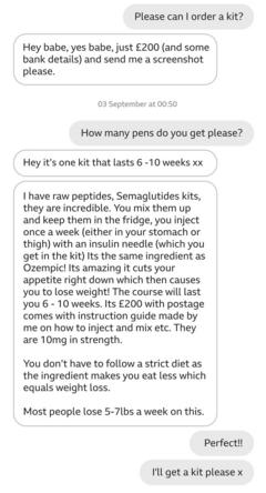 محادثة على إنستغرام بين مادي وصاحب الشركة