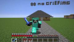 A player saying no griefing