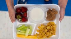 အမေရိကန်ကကျောင်းတွေရဲ့ မနက်စာမှာ အဟာရပြည့်ဝတဲ့အစားအစားတွေ ဝယ်ယူရခက်ခဲလာ