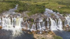 Cachoeira no Cerrado