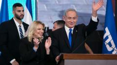 رئيس الوزراء الإسرائيلي السابق اليميني بنيامين نتنياهو