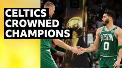 Boston Celtics clinch NBA record 18th title