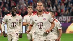 Kane Scores Four And Breaks Record In Bayern Rout - BBC Sport