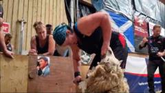 Scottish woman breaks world sheep shearing record