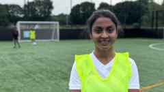 South Asian women’s football team a first for NI