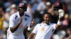 Hodge hundred rallies Windies and defies England