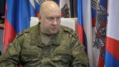 J﻿enerali Sergei Surovikin (ifoto ya minisiteri y'ingabo y'Uburusiya)