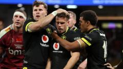 Hardy try clinches late Wales victory over Reds