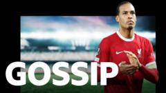 Van Dijk wanted by Saudi side Al-Nassr – Friday’s gossip