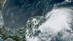 Hurricane Beryl heads towards Mexico and the US