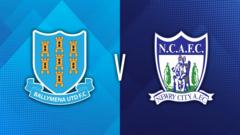 Watch: Newry relegated after heavy defeat by Sky Blues