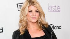Kirstie Alley on a red carpet in 2013