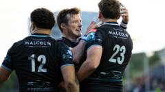 Glasgow survive scare to defeat Zebre and sit second in URC