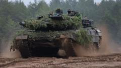 Бундесвердин “Leopard 2A6” танкы – эң заманбап танктардан.