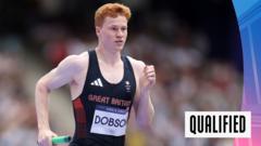 GB men ease into 4x400m final